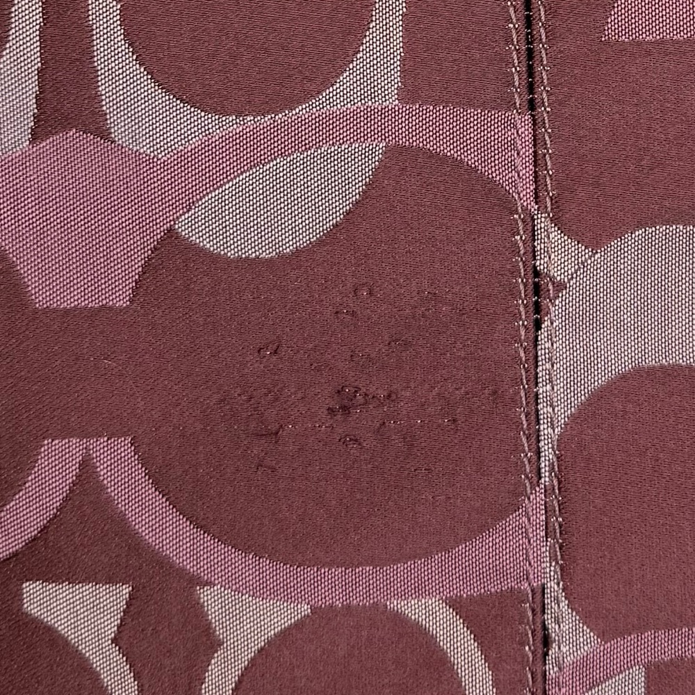 COACH PENELOPE OPTIC SIGNATURE HIPPIE CROSSBODY BAG F17479 - Picture 6 of 16